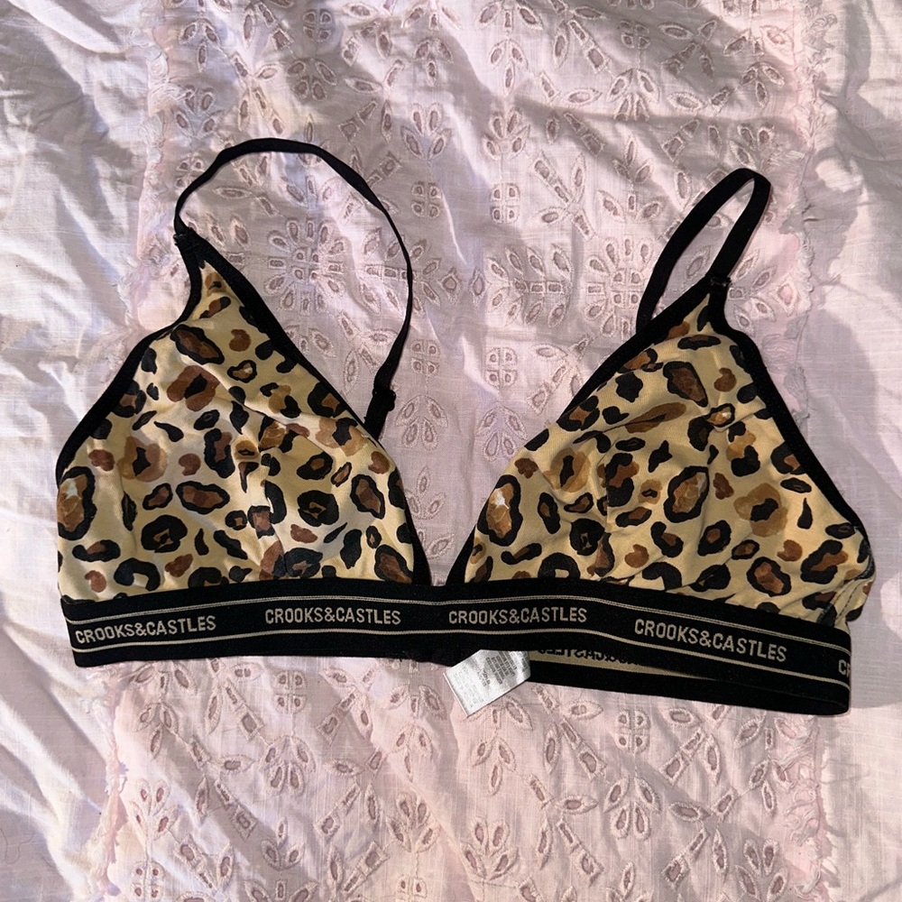 Leopard bralette